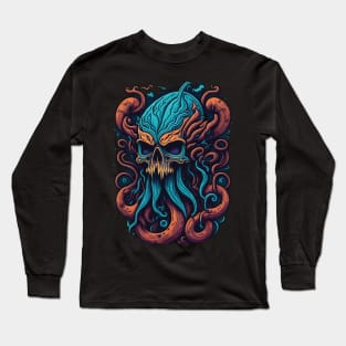 skull kraken Long Sleeve T-Shirt